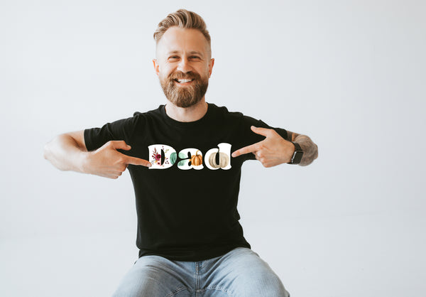 Load image into Gallery viewer, Floral Pumpkin Dad Tee