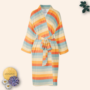 Retro Stripe Mama Robe