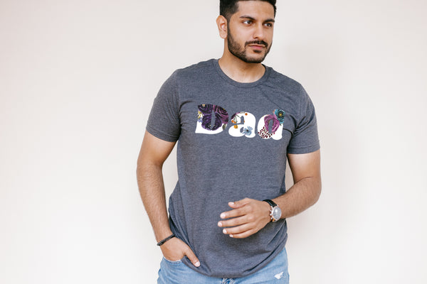 Load image into Gallery viewer, Violet Plum Dad Tee